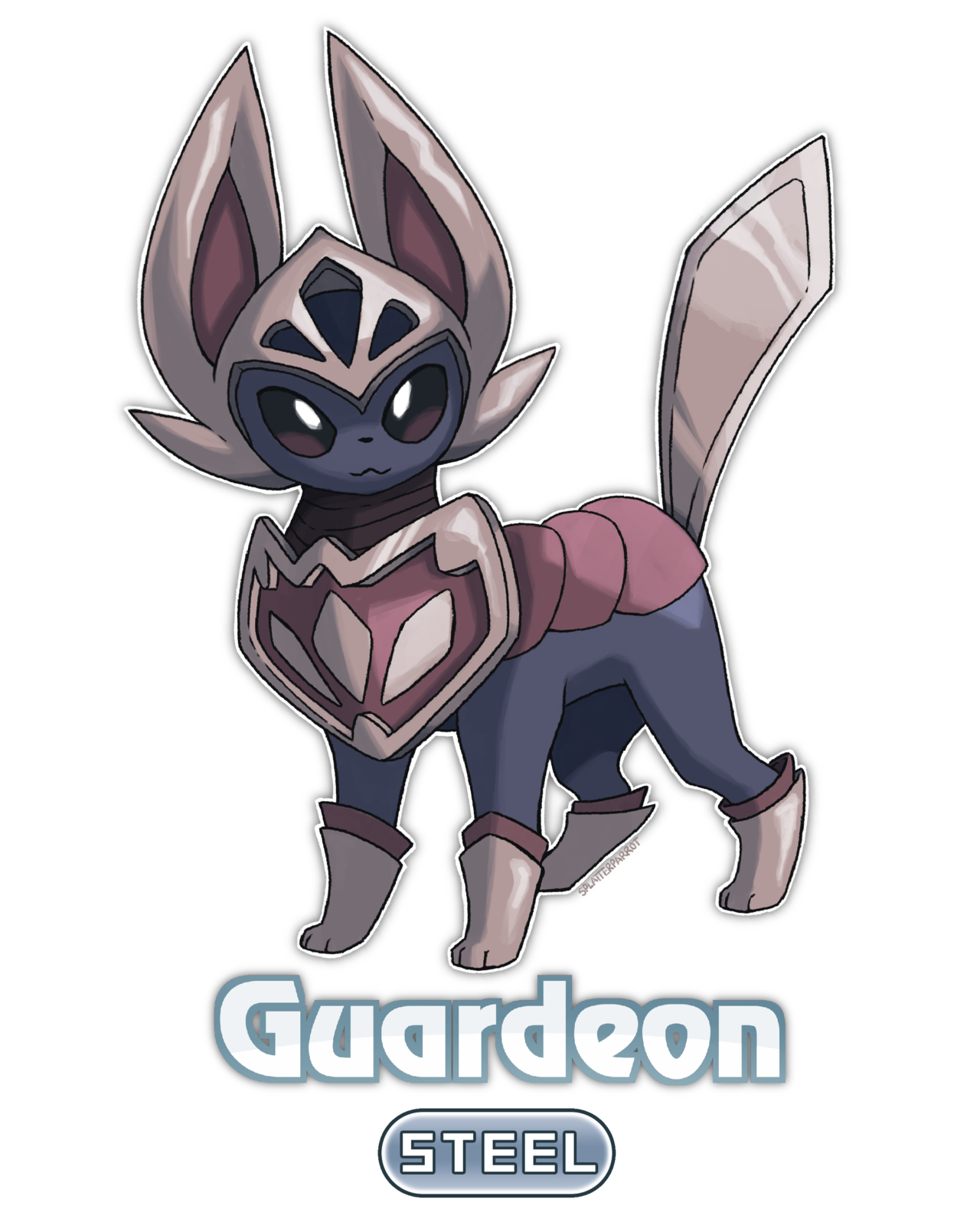Hi There Introducing The New Armour Pokemon Guardeon I