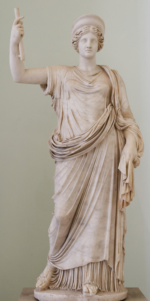 ANCIENT ART — Hera Farnese. Statue of Hera (of the...