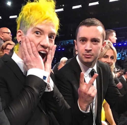 josh dun yellow hair joshler tyler joseph suit