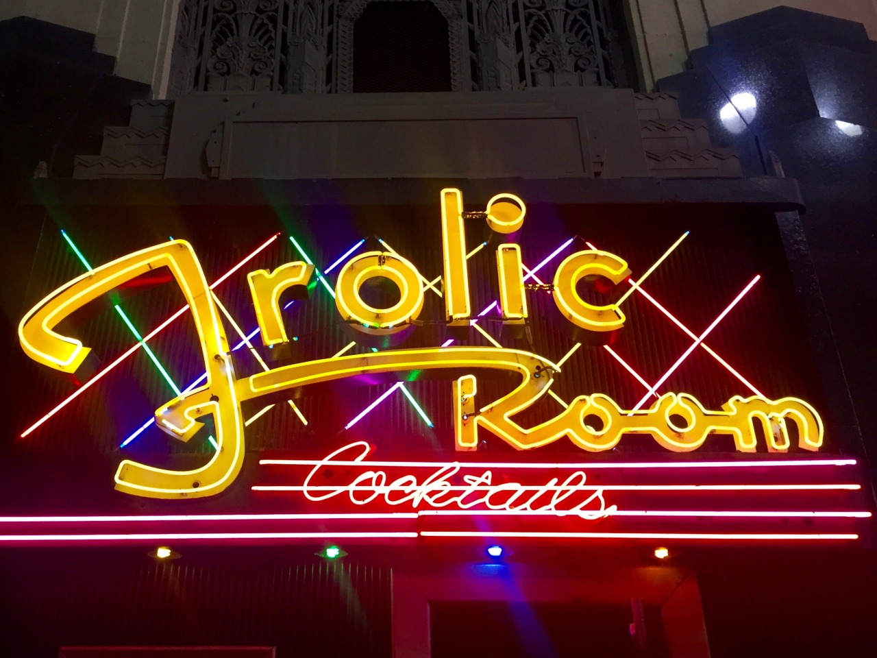 Retro Script L A Frolic Room Hollywood A Classic