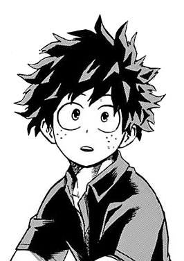 look at his tiny face — How about some gentle looking dekus?