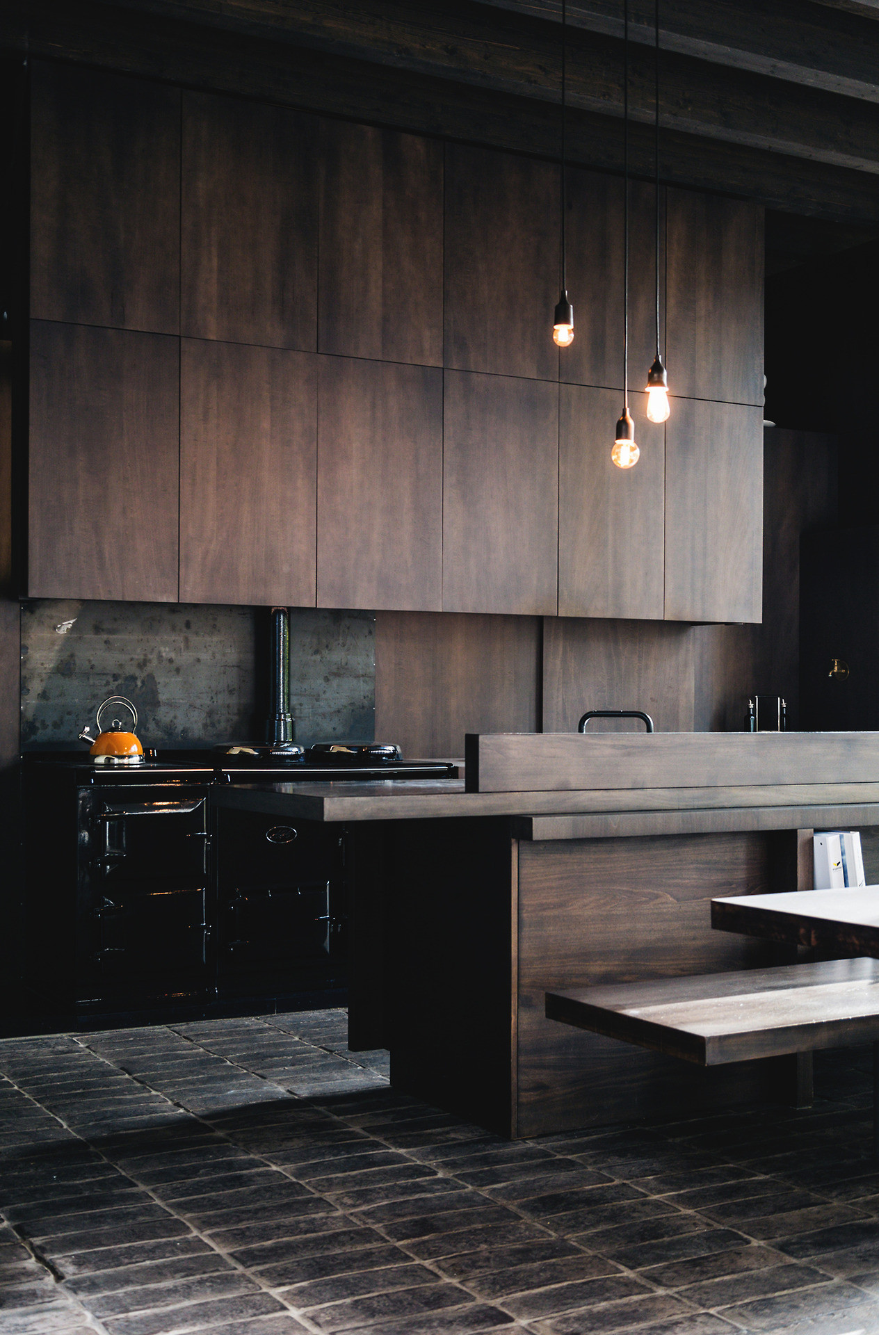 Gorgeous Rustic Modern Kitchen via reddit Creative Houses