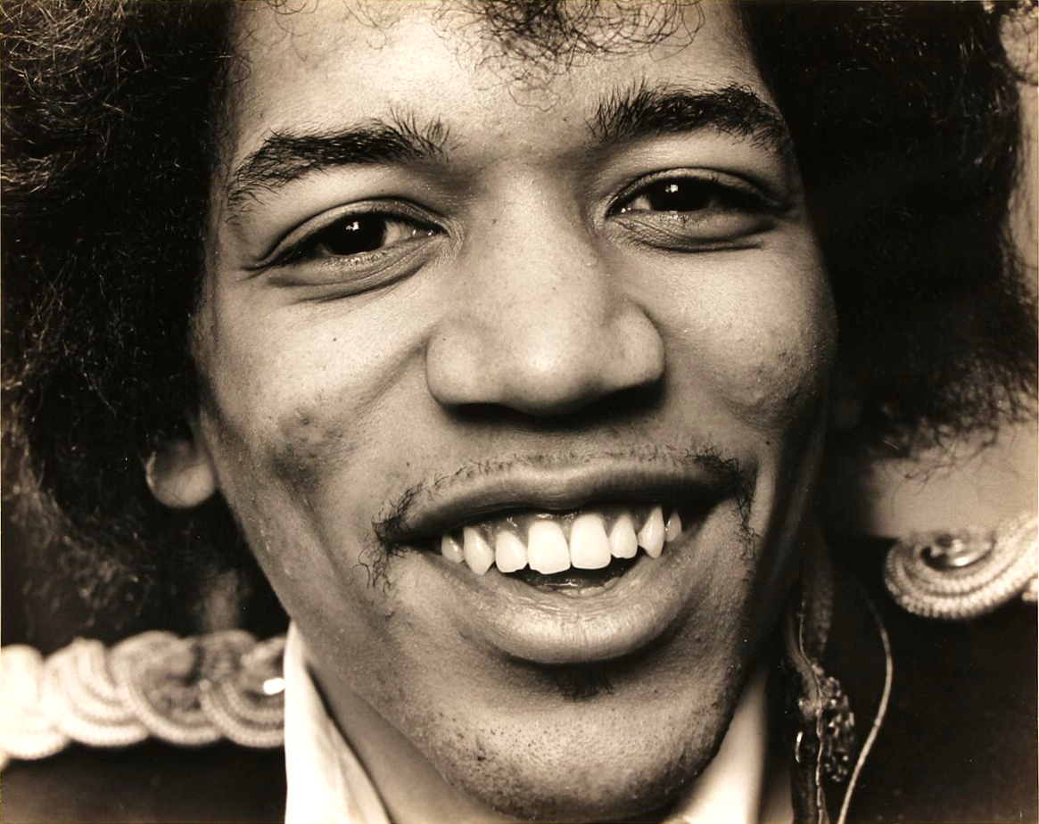 Awesome Stuff — soundsof71: Jimi’s smile: Jimi Hendrix, Saville