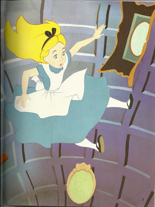 Admiring Alice — This is a pic of Alice falling down the rabbit...