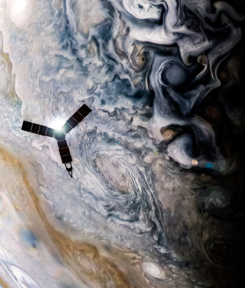 astronomyblog:Juno in Jupiter (the images that appear the juno...