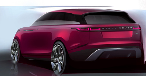 biroandclay:Range Rover Velar. Press design sketches.今天完全被Range...