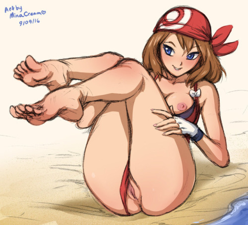 pervy-sage-the-hentai-senpai:Pokegirl May Compilation #2