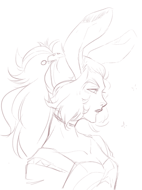 ohhicas:i finished ff12 tonight and i love one bunny & her...