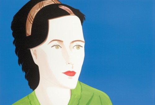 Sharon   -     Alex Katz,  2008.American,b.1927-Lithograph and...