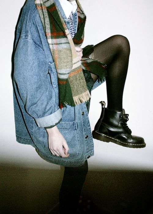 doc martens grunge hipster ouftit indie style ootd