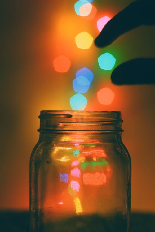 bokeh lights on Tumblr