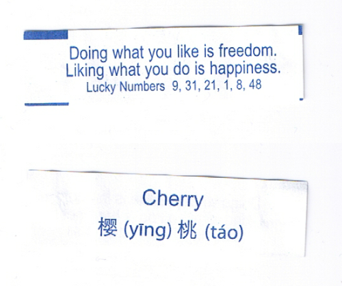 freedom happiness cherry 9 31 21 1 8 48 fortune fortune cookie food luck Chinese numbers