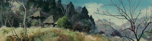 googledrivemovie:Ghibli Art 