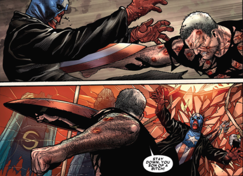 fullofcomics:Logan Vs Red SkullWolverine #72 (Old Man Logan:...