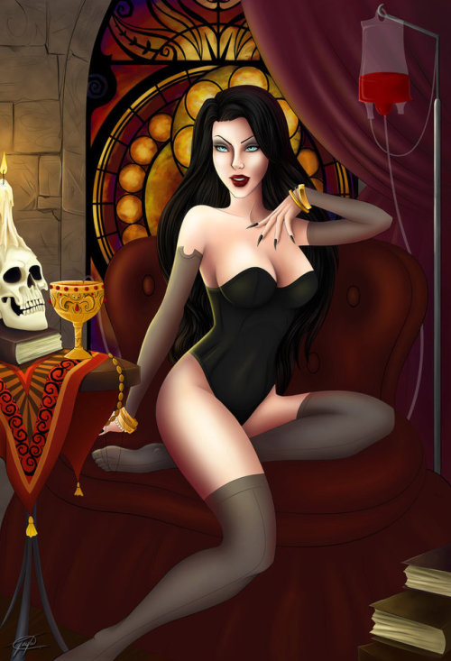 Naughty Halloween Art