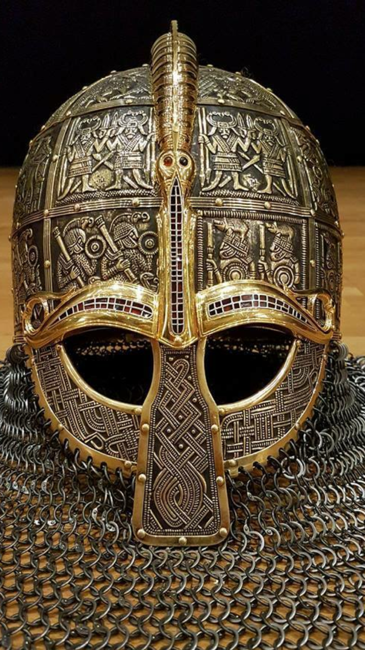 Peter Morwood, museumofartifacts Elite norse helmet. Vendel...