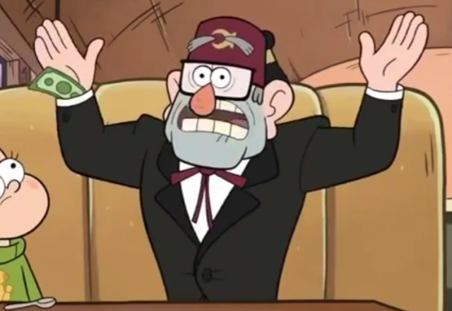 GravityFallsRockz — Grunkle Stan + Money