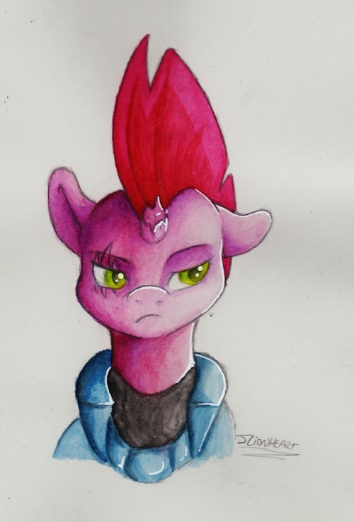 jessi-lionheart:Random painting update! Heres a cute Tempest...