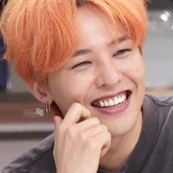 Jiyong Orange Hair Icons Tumblr