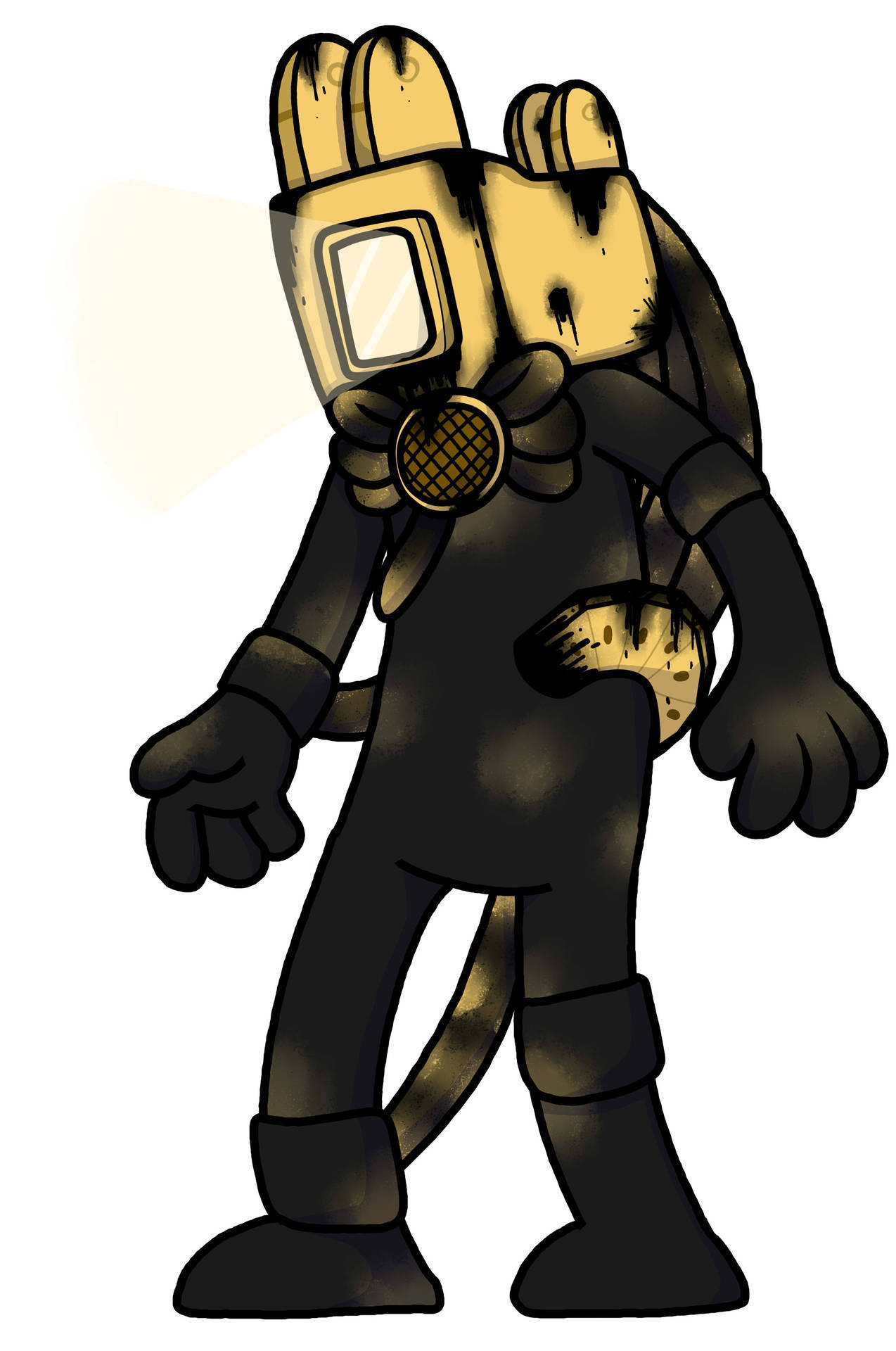 artist — Finally made a design of the projectionist for my...