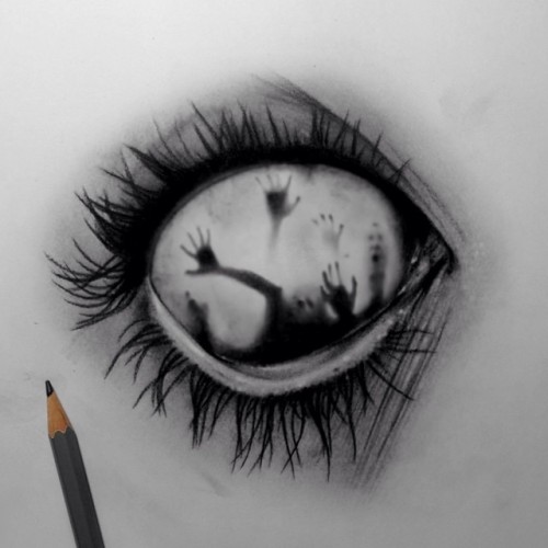 creepy eyes on Tumblr