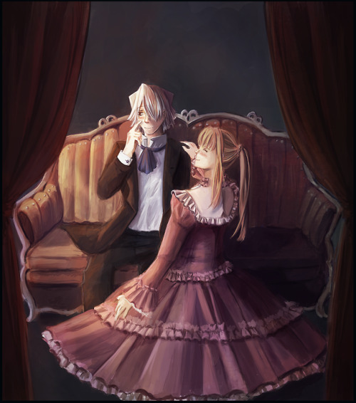 Break and Shelly.Finnished a little Pandora Hearts Fanart.I...