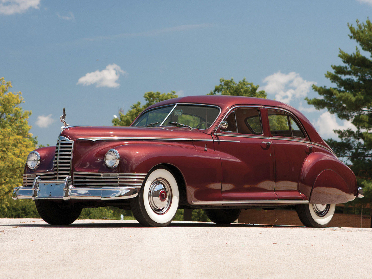 Packardbaker — 1947 Packard Clipper, with a factory body designed...