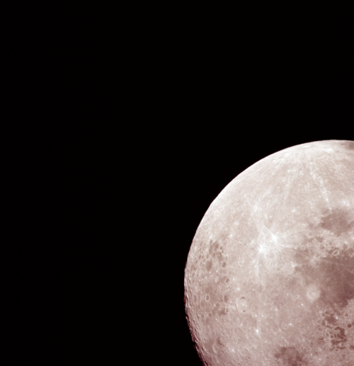 humanoidhistory:The Moon photographed during the Apollo 14...