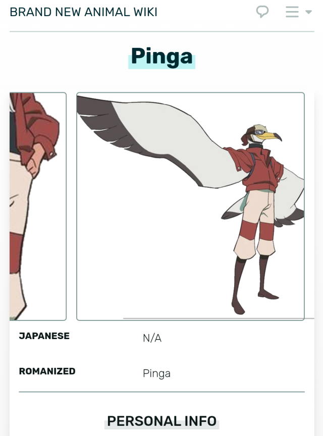 pingas meaning