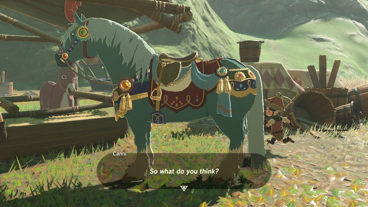 BOTW Horse Taming & Customization Updated! ( ͡° ᴥ ͡°)