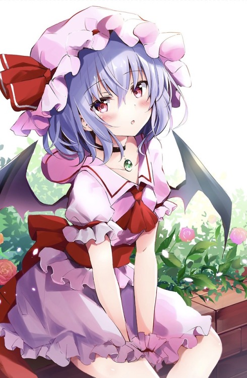 awwnimewaifus:Remilia Scarlet TouhouArtist: Hyurasan