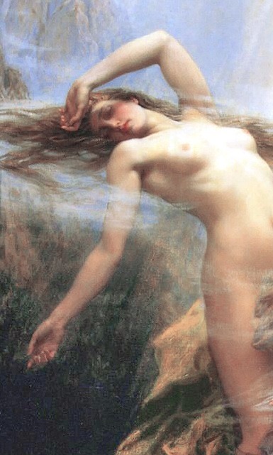 humanfilth:Details of “Mountain Mists” by Herbert James...