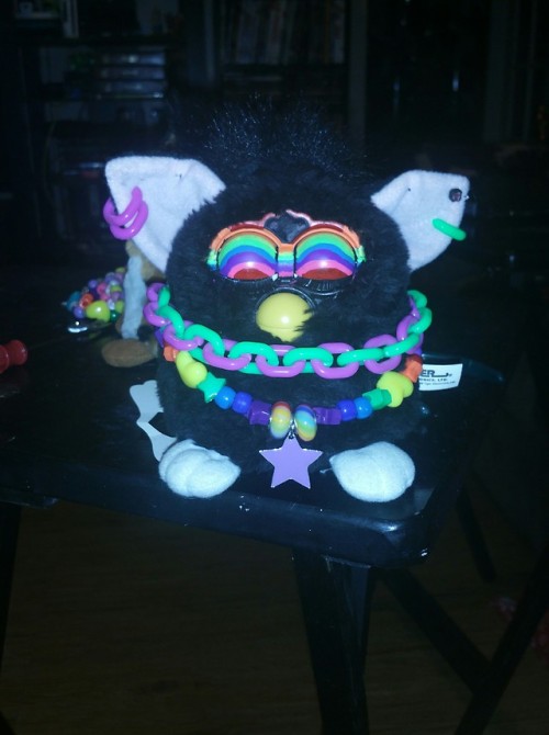 jester-furby:Update on Wasabi! The scenecore furby