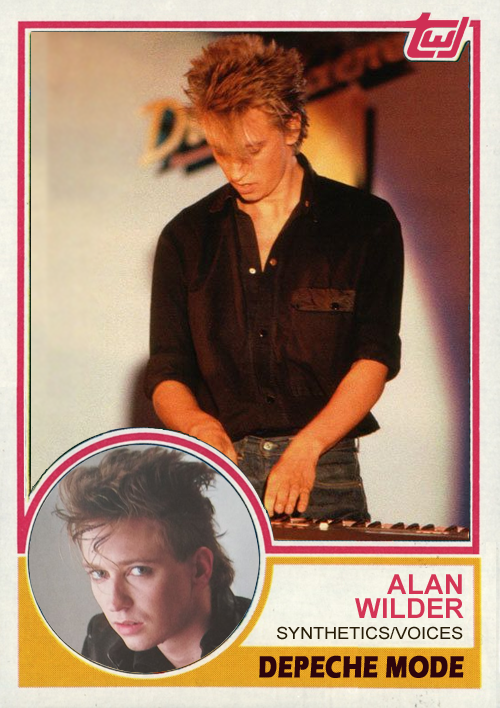 Alan Wilder 1983 Topps 2020 Rock Hall of Fame Depeche Mode