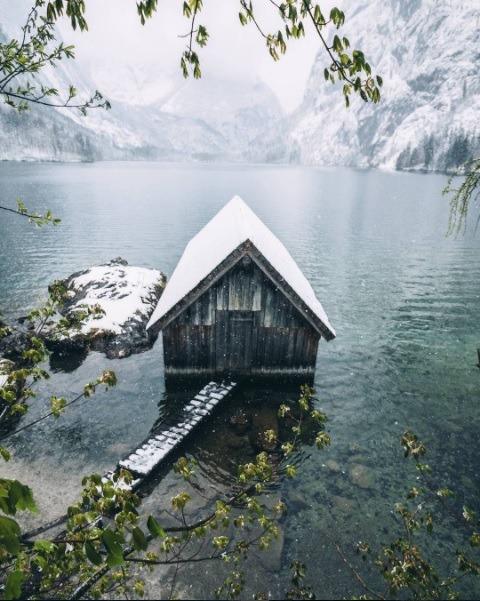 Salet-Alm am  Königssee by Sebastian Scheichl