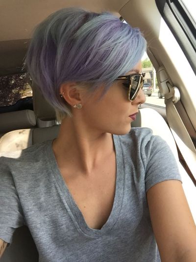 Lavender Hair Tumblr