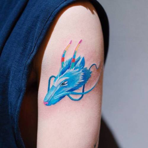 By Zihee, done in Manhattan. http://ttoo.co/p/35854 small;dragon;tiny;ifttt;little;zihee;mythology;illustrative;upper arm