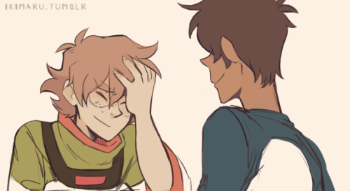 ikimaru:so we were talking about Pidge with freckles and what if...