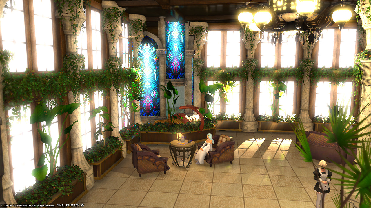 Alice's House Designs in Final Fantasy XIV — The basement I designed