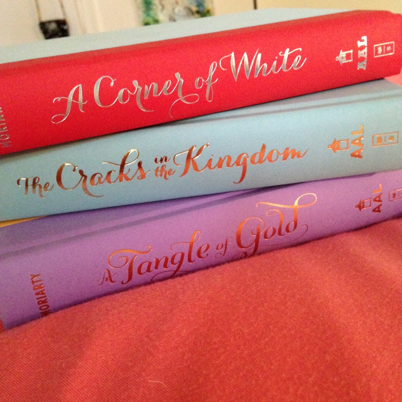 Jaclyn Moriarty’s Colors of Madeleine Trilogy A... There's A Stack