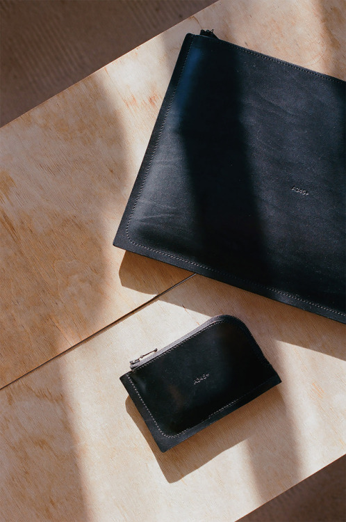 thisispaper:A345+ by Thisispaper Studio Sleek leather laptop...