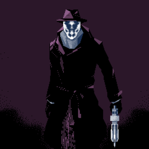 hermippe-pixelart:ロールシャッハ(ウォッチメン)_RORSCHACH WATCHMEN