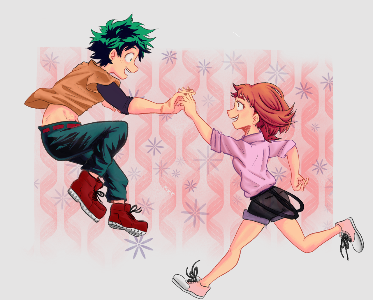 Aspiring Fanfic Writer, here! ...Probably! — Izuocha just married kiss!!!