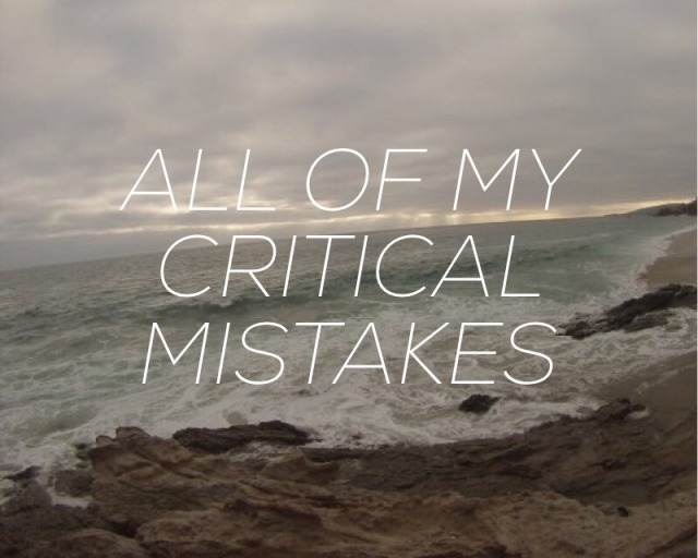 888 critical mistakes live