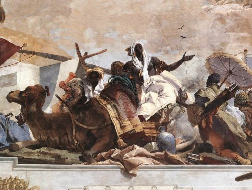 medievalpoc:AllegoriesAllegory of Africa-Italy,1730sAllegory...