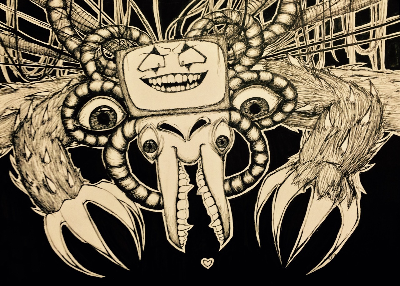 8bit drummer flowey nightmare