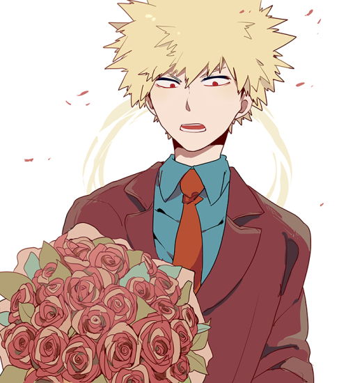 Touch Starved Boys - Rose (Bakugou x Reader)