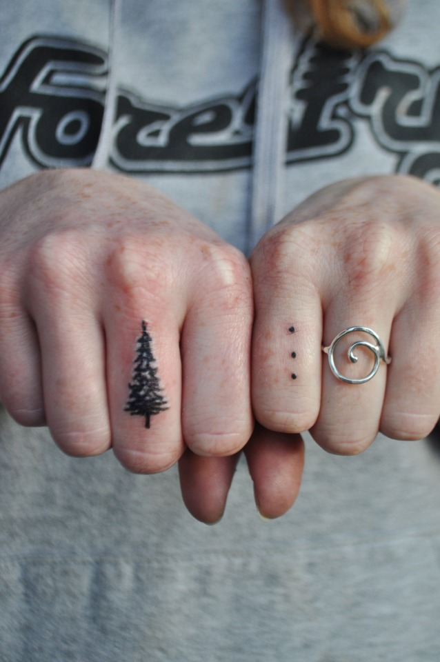 Ascending Lotus Tattoo | Rach got to do a cute lil Evergreen tree and ...