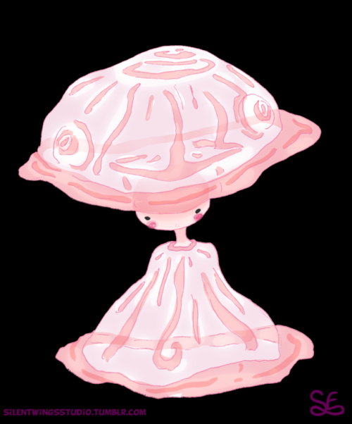 silentwingsstudio:Little jelly girl I doodled a while...