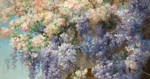 ceciliatallice:Eugene Bidau, Le Printemps, 1896